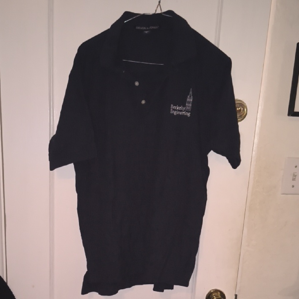 Berkeley Engineering Black Polo Shirt
